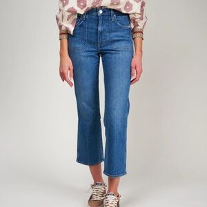 AMO Sz24 Abagail Cropped Flare Jeans